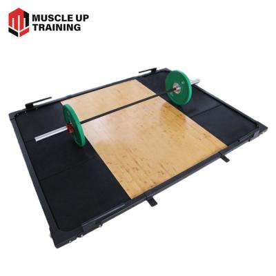 China Universal strength training for powerlifters weightlifting platform for sale