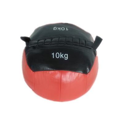 China Full Body Gym Equipment PU Leather Exercises Soft Heavy Fitness Medicine Ball for sale