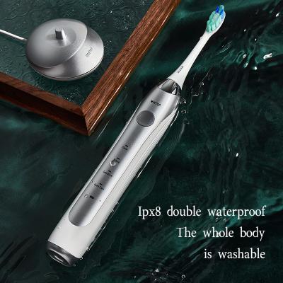 China Side change reminder. Smart pressure sensor. Memory retention. WHITOP Electric Toothbrush with 240 Days Battery Life Wireless Sonic Toothbrush Rechargeable Electronic Tooth Automatic Brush for sale