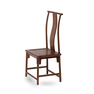 China Classic Furniture Black Walnut Wood Chair (Other) Adjustable Tenon Structure Luxury Furniture Solid Wood Chinese Dining Chair for sale