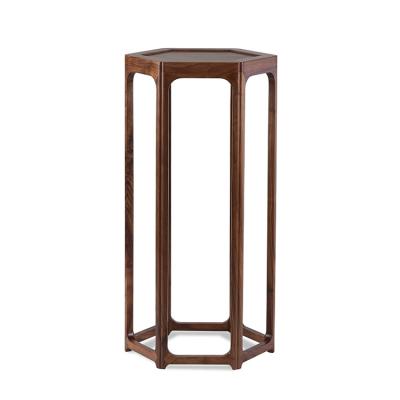 China Ming Classical Style Study Room Wooden Tenon and Tenon Structure Flower Pot Stands Furniture Wooden Tall Flower Rack for sale