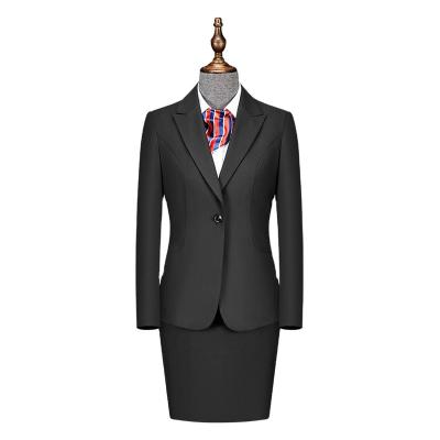 China Anti-wrinkle High Cost Performance Fashion Customized Comfortable Breathable Lady Blazer for sale