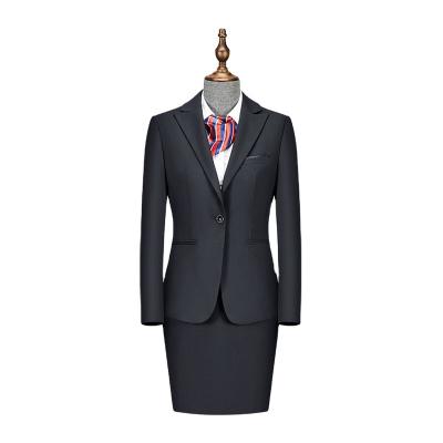 China Anti-wrinkle high quality simple superior temperament professional blazer for sale