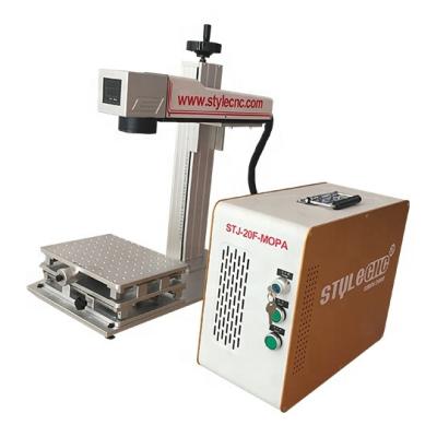 China Laser marking new design fiber laser engraving machine for color marking for sale