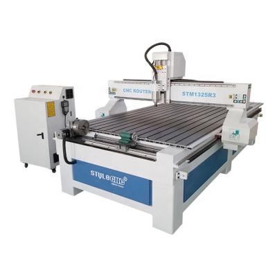 China 2021 Best Hotels 4x8 CNC Router Machine With 4th Axis Rotary Table For Sale for sale