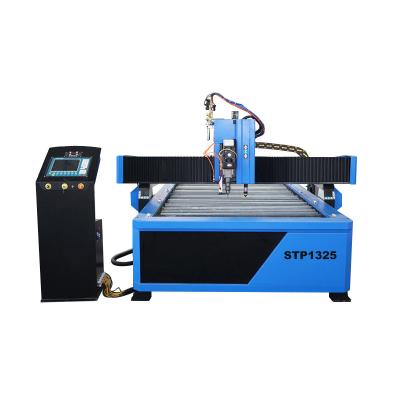 China Cheap Hotels CNC Plasma Cutting Drilling Machine With STYLECNC Flame Torch for sale