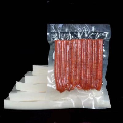 China Disposable Clear Plastic Frozen Laminated Vacuum Sealed Food Grade Food Storage Packaging Bag for sale