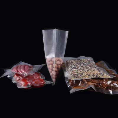 China Disposable Custom Printed Storage Shrink Packaging Plastic Hanging Bags Vacuum Packing Insulated Fish Bag Vacuum Sealed Bag for sale