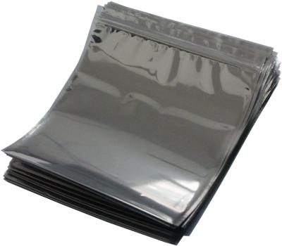 China Large Size Resealable Fleixble Anti Static Packaging Aluminum Foil Bags For Motherboard HDD And Electronic Device for sale