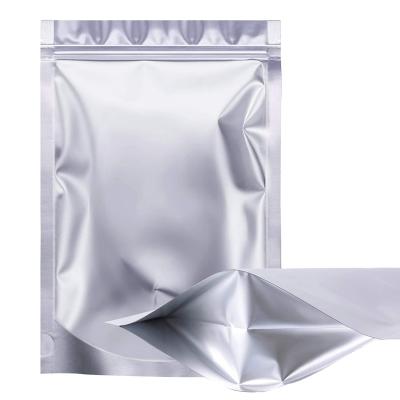 China Flexble Packaging Custom Storage Package Aluminum Foil Bags With Waterproof Zipper Backing Food Pouches Bags for sale