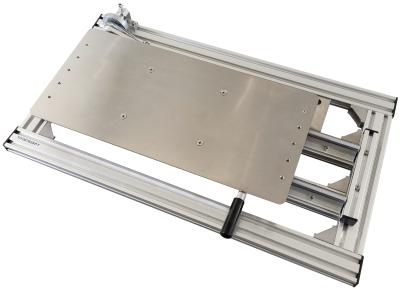 China 520mm*250mm*100mm Glijdende Lijst voor Codage Regelbaar met Printer Bracket Te koop