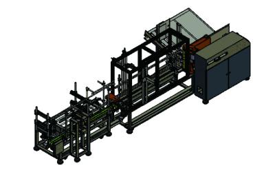 Китай Автоматический сброс кодируя машину фидера коробки с Labeler продается