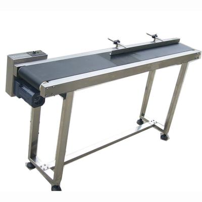 China Adjustable Baffle Inkjet Printer Conveyor With One Side for sale