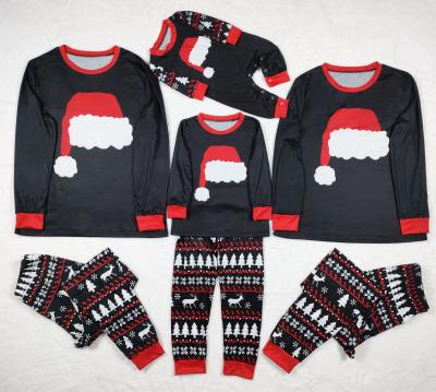 China New Style Nightgown Pajamas QUICK DRY Sleepwear With Plaid Christmas Sleepwear Bottom Family Sets Christmas Family Matching Pajamas for sale