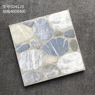 China 400x400 Thickness Rustic Porcelain Flooring 10mm Bathroom Gloss China Tiles Rustic Tile for sale