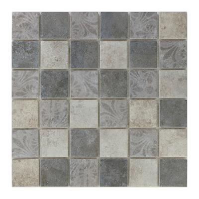 China Glazed Gray Ceramic Swimming Pool Tiles Price Cheap Mosaic Metal Tiles For Villa Hotel Pond Spa Patio Fountain Project for sale