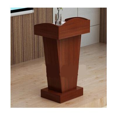 China Modern Hot Sale School Speech Church Wooden Lectern for sale