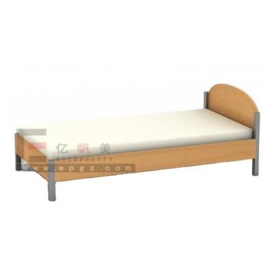 China Modern Board Room Furniture Bedroom Furniture Simple Steel Wooden Bed Bed for sale