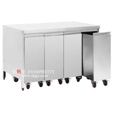 China Modern High Quality Metal Canteen Restaurant Mobile Stainless Steel Heat Table for sale