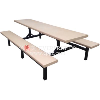 China High Quality Durable and Safe Bee Garden Outdoor Table with Bench Canteen Table and Chair Bench for Workers Students for sale