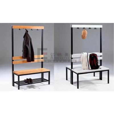 China School Chinese Style Indoor Sports Gym Sit Up Changing Room Bench for sale