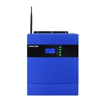 China Factory Price: Frecon SP520 hybrid off grid solar inverter single phase 5.5kw 48v with MPPT and LCD display for home use 122*322*416 for sale