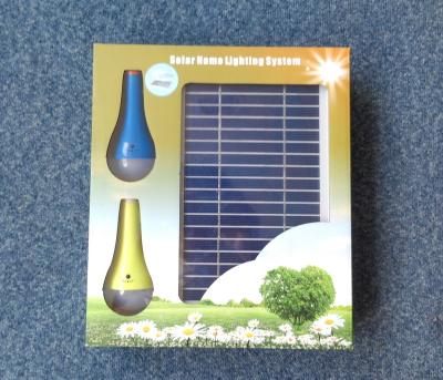 China 2Pcs 3W Mini Solar Home LED Lighting , Solar Powered LED Lights For Homes for sale