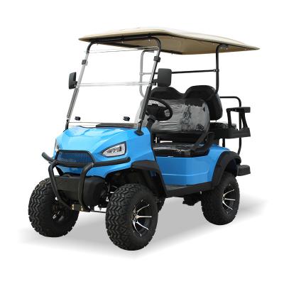 China Customized Lifted 4 Passenger Hunting Transport Electric Utility Cart 205/50-10(Tire diameter 18.1in) (460mm) for sale