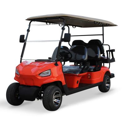 China China Manufacturer Lifted 6 Passenger 15mph Golf Cart For Sale with 48V 105-150AH 205/50-10(Tire diameter 18.1in) (460mm) for sale