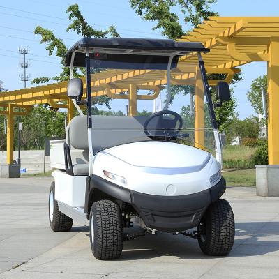 China golf cart with bed and 2 passenger utility vehicle 770lbs for sale