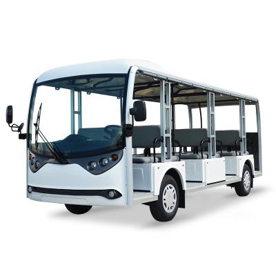 China High End Customized High Configuration 96v20kw AC Motor Resort Bus 23 Passenger High End Sightseeing Bus Car NL-U1023 for sale