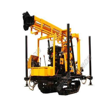 China Mobile Flat Water Well Crawler Water Well Borewell Hydraulic Drilling Equipment for sale