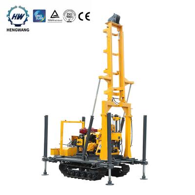 China food & Beverage Plant Hengwang HW190L Water Well Drilling Equipment Mobile Crawler Drilling Rig Drilling Rig for sale