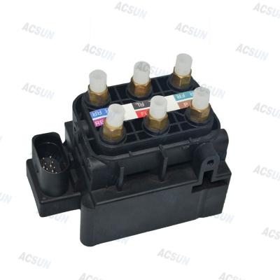 China OEM Quality Auto Parts Air Suspension Compressor Solenoid Valve Block For OEM 4E0616007E A8 (A8 D3 4E2 for sale