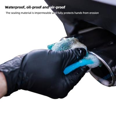 China Food contact grade customized high quality home household rubber latex kitchen sergical plastic gloves for sale