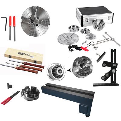 China Construction Material Shops Tool Shops Tool Guide Extended Chuck Claw Center Rest Frame Lathe Lathe Copy Flat Spinning Woodworking Accessory for sale