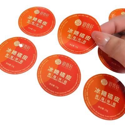 China Customized High Quality Flyer Waterproof Professional Printing Matte And Bright Waterproof Adhesive Labels for sale