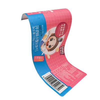 China Customized Waterproof Environmental Protection PVC Label Waterproof Self Adhesive Paper Packaging Printing for sale