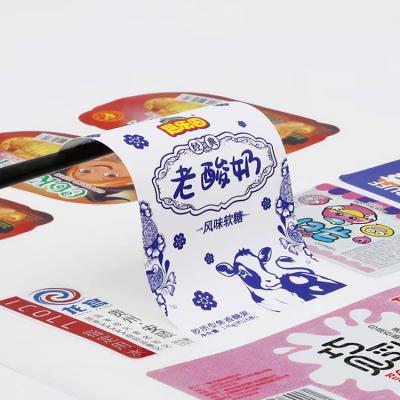 China Self Adhesive Brand Logo Sticker Label Die Cut Premium Quality Waterproof Custom Printed Self Adhesive Vinyl for sale