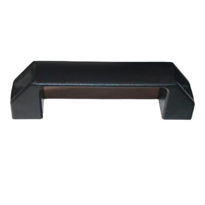 China Factory Supply Modern Sanshi Handle Black Color Plastic Door Handle for sale