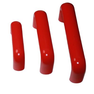 China Waterproof Different Size Furniture Material U Shape Unthreaded Cabinet Plastic Profile Pull Bakelite Handle for sale