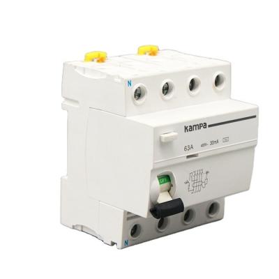 China Kampa RCCB Residual Current Circuit Breaker AC  IDK 4P 80A for sale