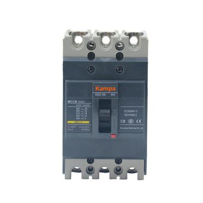 China 100A EZC100F3100 3P Mould Case Circuit Breaker MCCB CE CB ISO9001 for sale