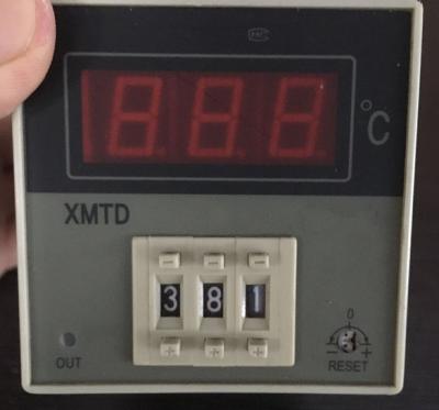 China Van de de Temperatuurthermostaat van AC220V Pt100 de Digitale Controle van het Controlemechanismewith two line Te koop