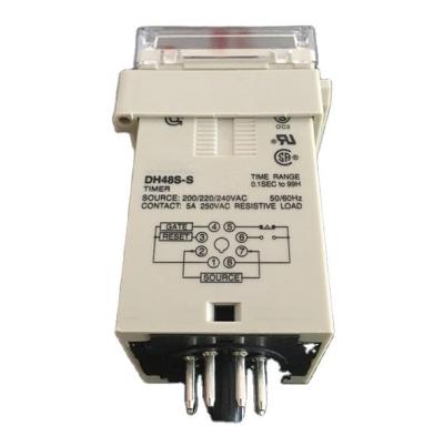 China DC 0.01S - 99H 99M 8 Pins Digital Auto Electrical Relay With Base Socket for sale