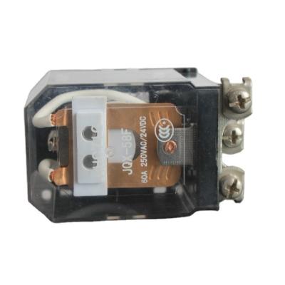 China Electronic Intermediate Auto Electrical Relay JQX-58F 60A AC 220V for sale