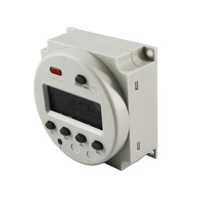 China Weekly Programmable Digital Electric Timer Switch CN102B DC12V 24V AC110V 220V 16A for sale