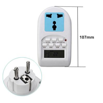 China Universal LCD Digital Time Control Switch AL-06 Plug In 24 Hours for sale