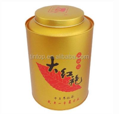 China Tin Cans Mini Black Green Red Small Round Rose Gold Coffee Spice Tea Metal Tin Cans Canister for sale