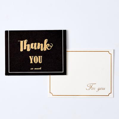 China China Recycled Customized Design Paper Fancy Offset Printing Thank You Greeting Card Postcards With Logo for sale